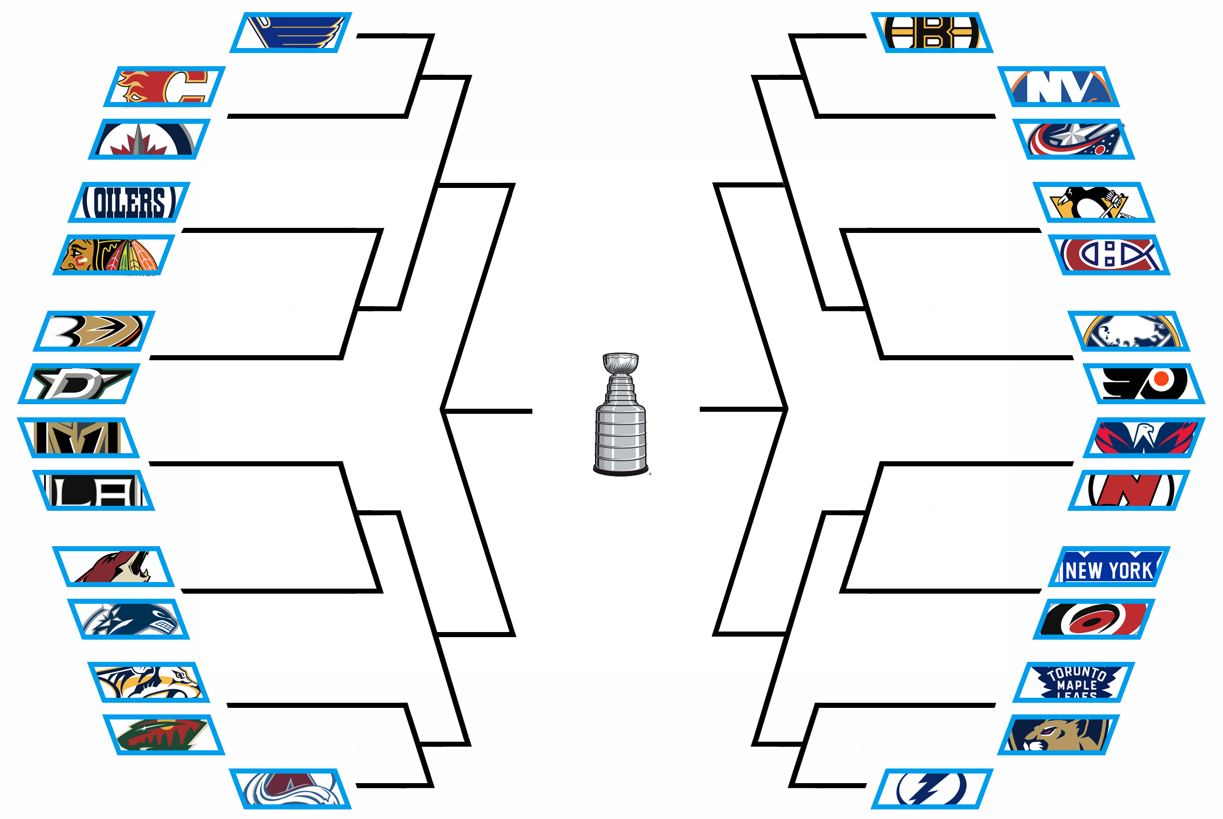 Nhl Playoff Template